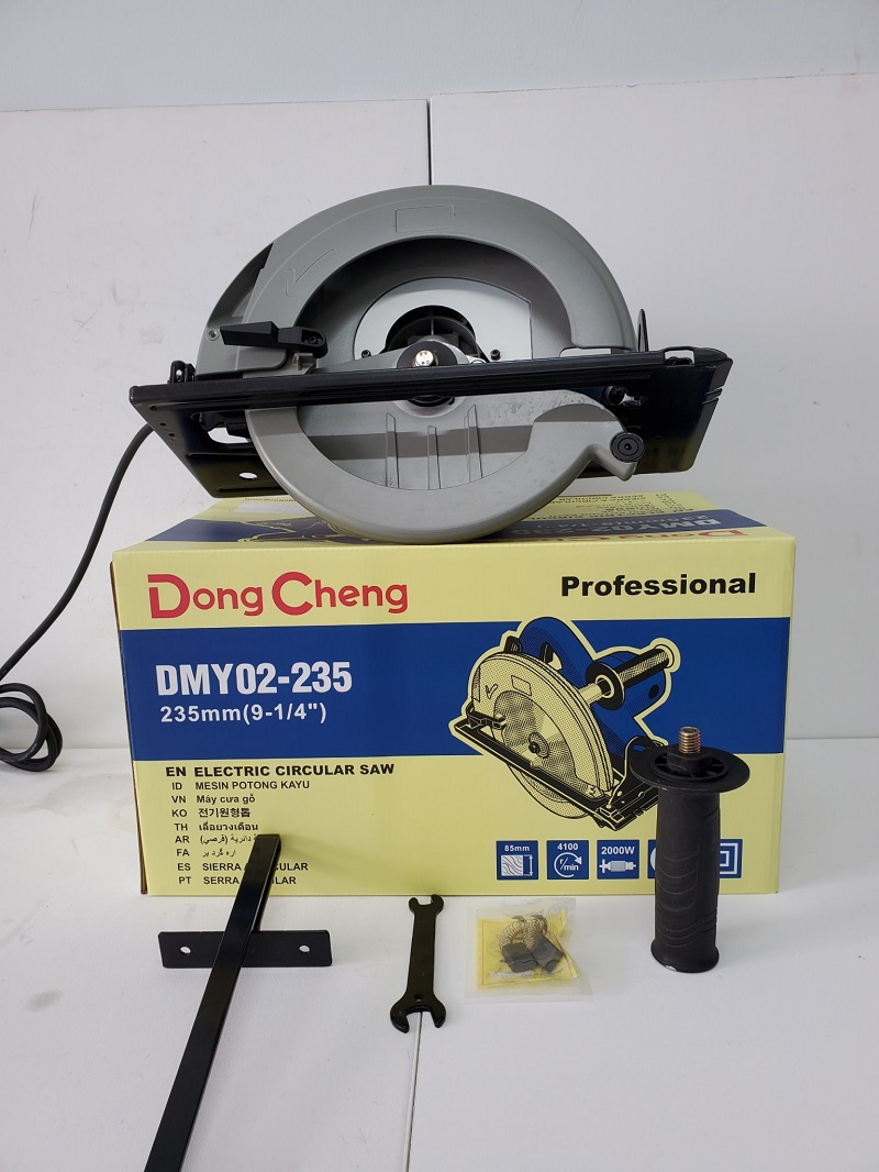 Máy cưa gỗ Dongcheng DMY02-235_Chính Hãng