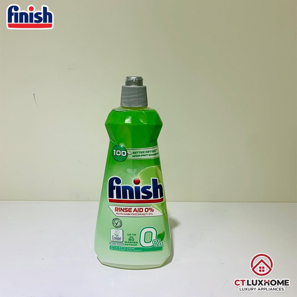 Bộ sản phẩm chất tẩy rửa máy rửa bát Finish Eco hữu cơ 0% - Hàng chính hãng