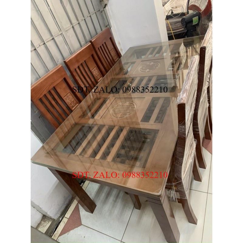 ️ bộ bàn Ăn 6 ghế hoàn thiện giá 5tr