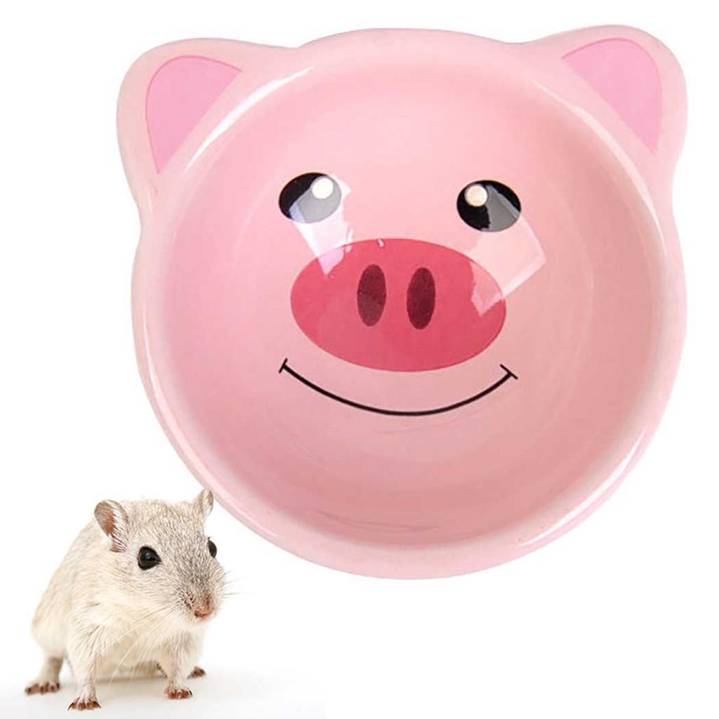 Bát ăn sứ hình con Ếch , Lợn & Gấu cho hamster