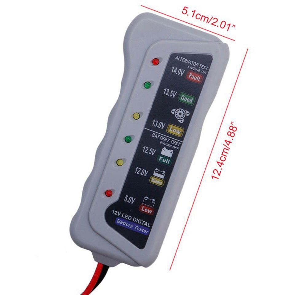 Máy kiểm tra Pin, Ắc qui, Bình điện 12V