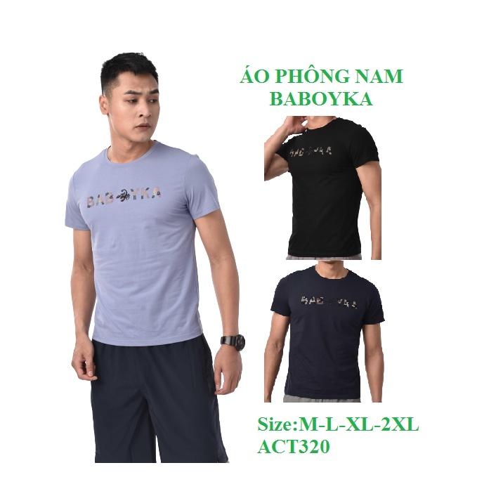 Áo Phông Nam Chất Cotton In Thêu Logo Trước Ngực cách Điệu Phong Cách Trẻ Trung Năng Động 