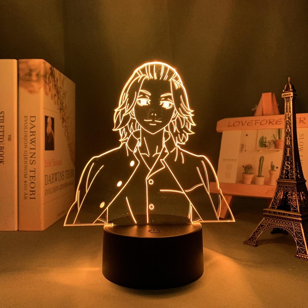 Đèn led 3D Wright Tokyo revengers Mikey decor