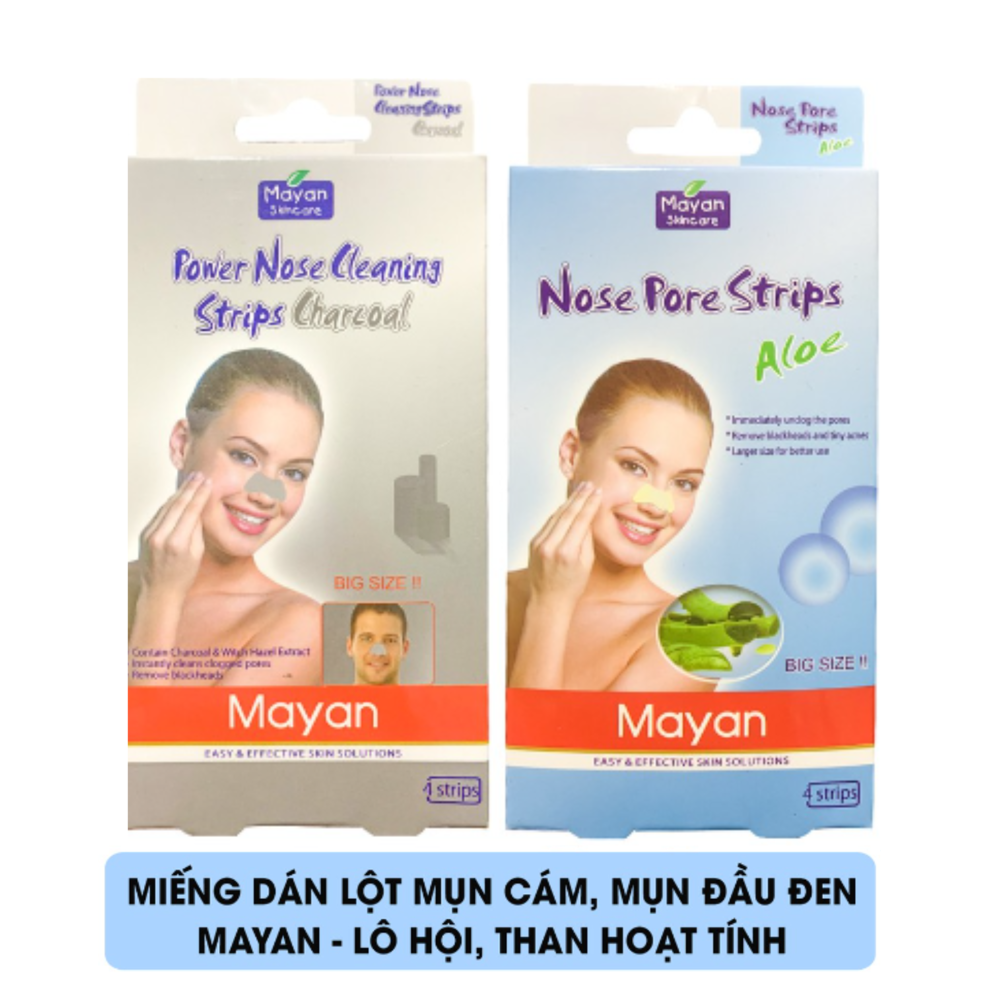 Combo 5 Lột Mụn Cám Mayan (Hộp 4 Miếng)