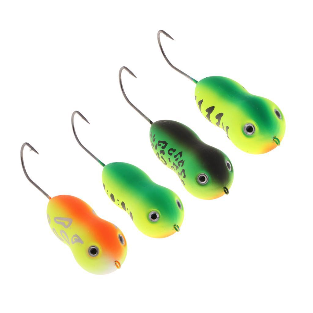 Floating Fishing Lure Hard Bait Crankbaits Swimbaits Gourd Shaped with Single Hook