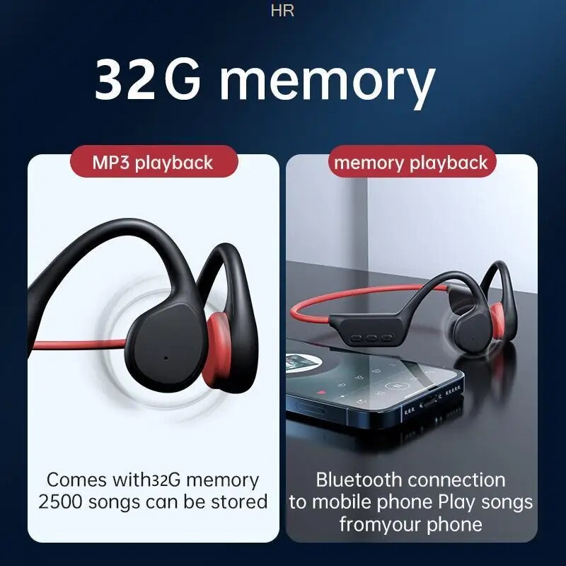 Tai nghe không dây bơi lội, tai nghe truyền xương Earphones X7 IPX8 Waterproof