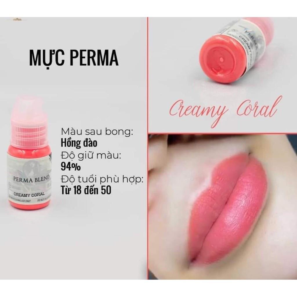 Mực phun xăm Perma Blend nhập khẩu Mỹ bám nhanh, bong màu đẹp