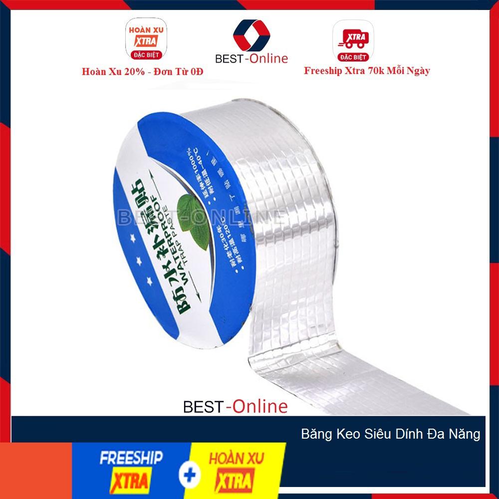 Băng Keo Siêu Dính Đa Năng, Chống Thấm Cho Tường, Trần Nhà, Mái Tôn, Ống Nước Chính Hãng Nhật Bản