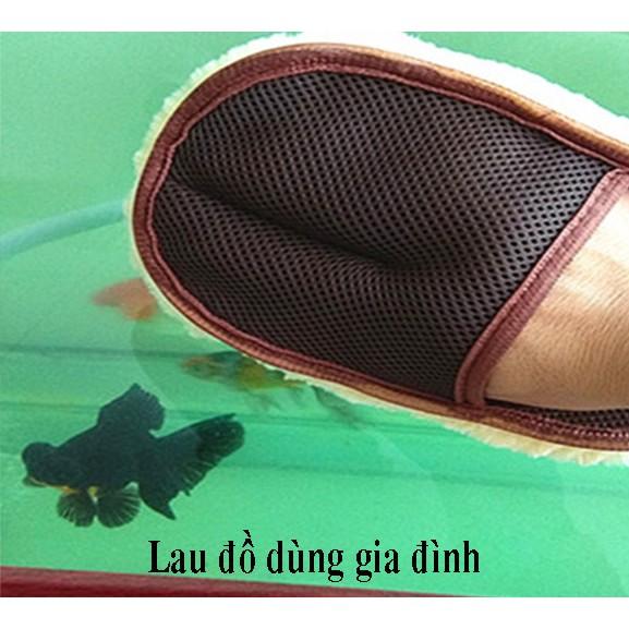 Bao tay rửa xe ô tô lông cừu