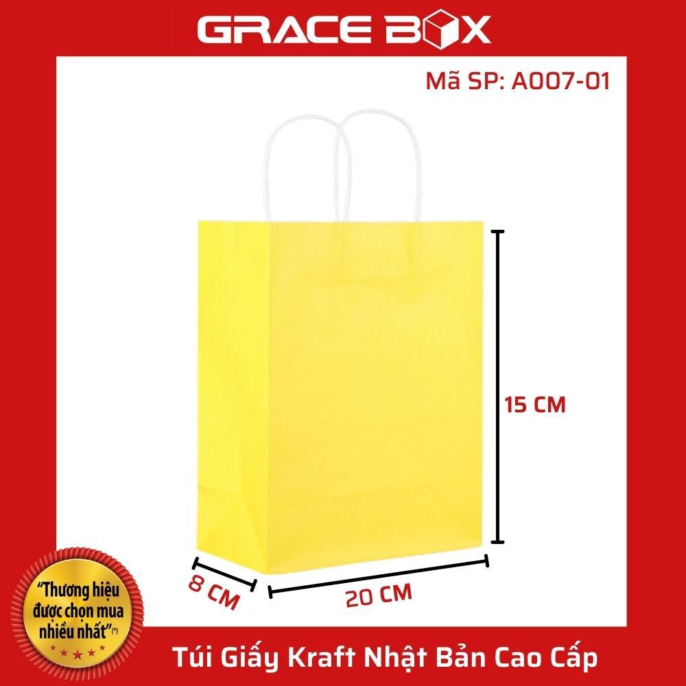 Túi Giấy Kraft Nhật Cao Cấp - Màu Vàng