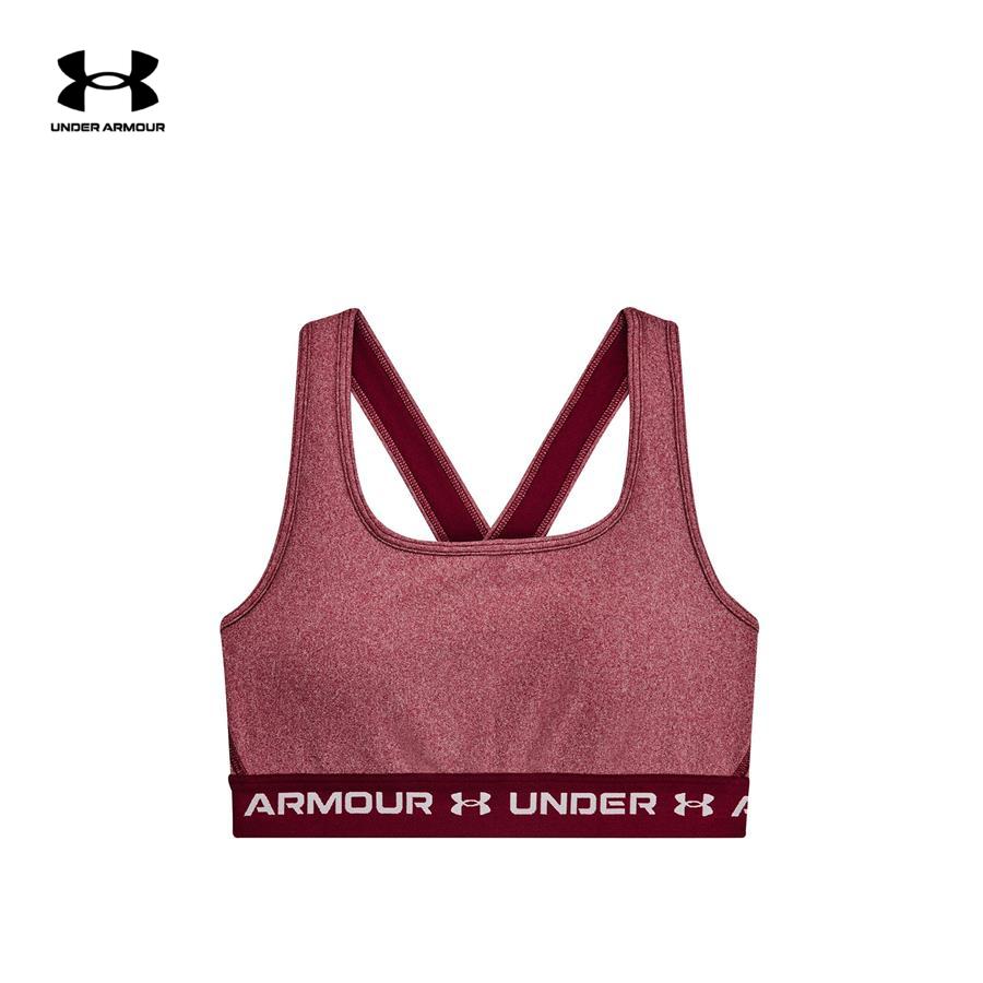 Áo bra thể thao nữ Under Armour CROBACK MID HEATHER - 1361036-626