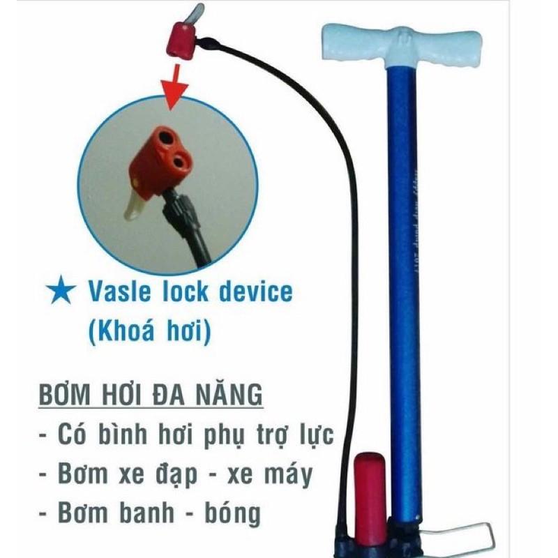 Bơm hơi xe đạp, xem máy, ôtô - có bình hơi trợ lực