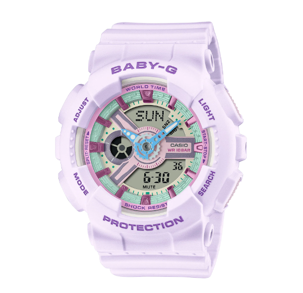 Đồng Hồ Casio Baby-G Nữ Dây Nhựa BA-110XPM-6ADR