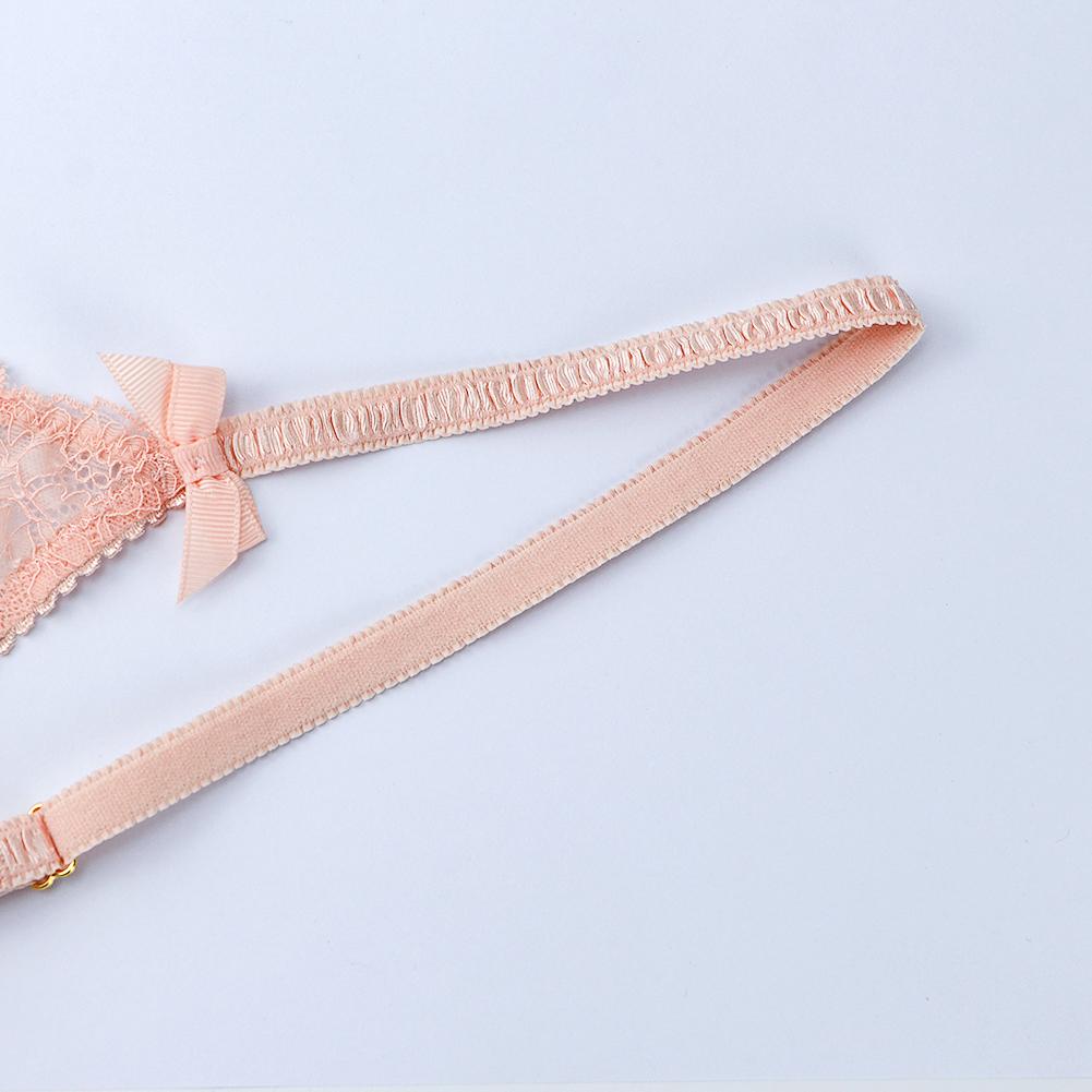 3 Cái/lốc Ren Dây Free Bra Siêu Mỏng Xem Qua Quần Lót Nơ-Thắt Nơ Thời Trang Thoải Mái Plus Kích Thước