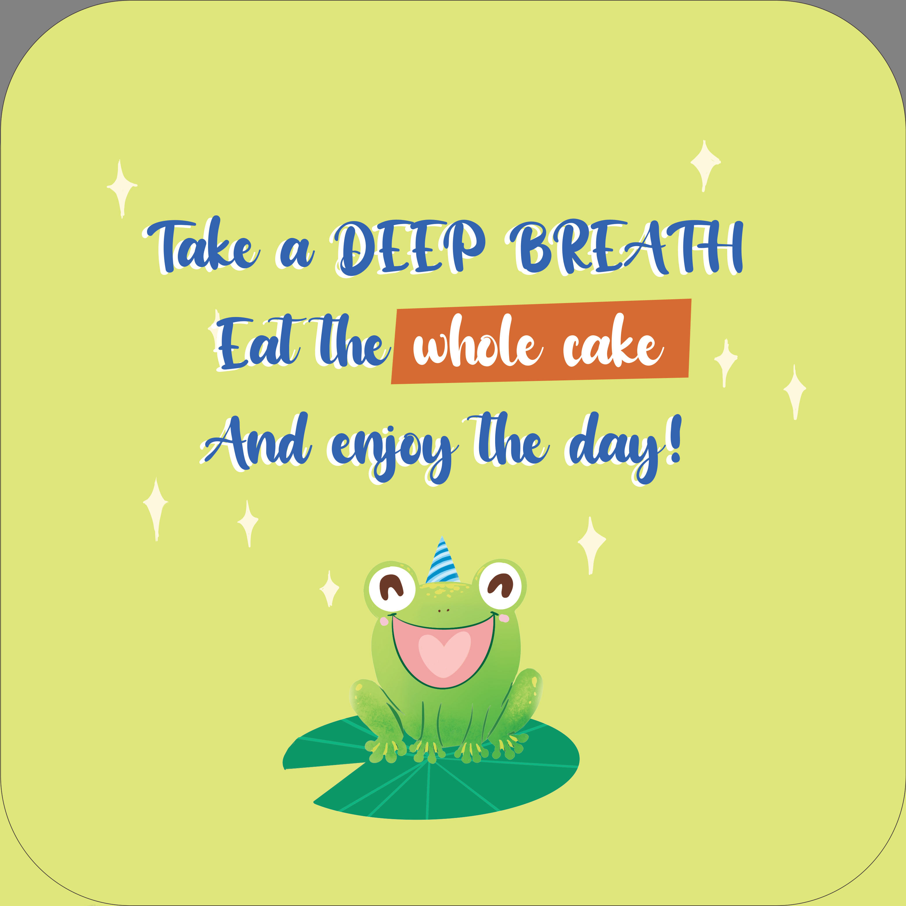 Thiệp Sinh Nhật Ếch