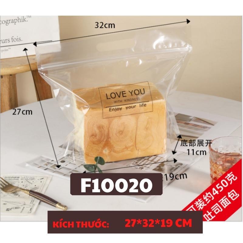 Túi Đựng Bánh Mì Sandwich Bánh Gối Hoa Cúc Túi Quà ZIPPER Cực Đẹp Kích Thước 32x27x13 cm