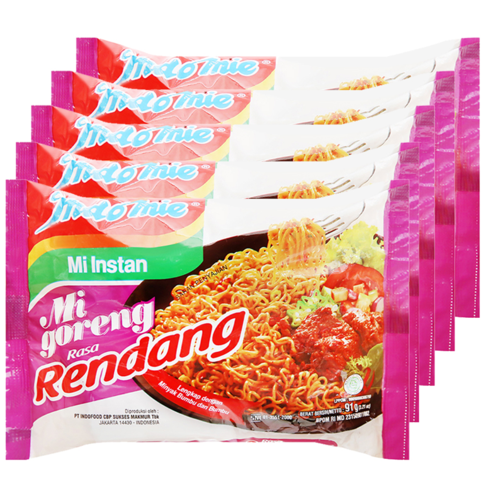 Mì Goreng Rendeng Vị Bò Cay Indomie