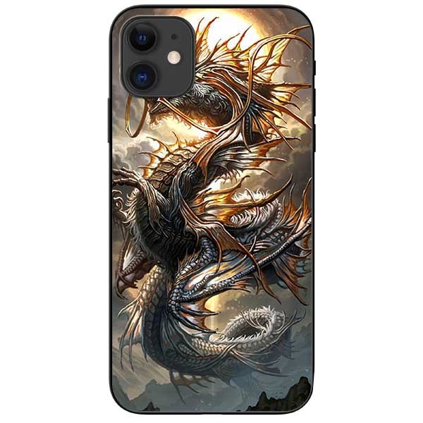 Ốp lưng dành cho Iphone 12 Mini Rồng Trăng