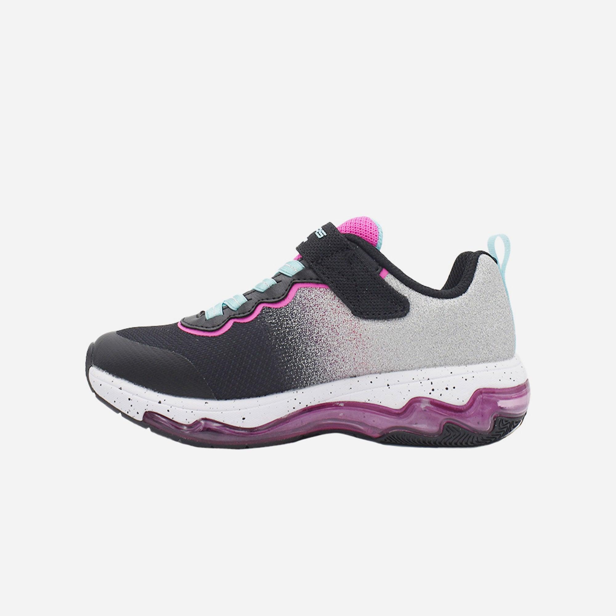 Giày thể thao bé gái Skechers Air Fusion - 302383L-BKHP