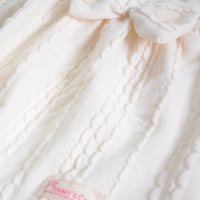 Váy trắng bé gái tay cánh tiên cao cấp MOMMY'S CARE 100% cotton hữu cơ tự nhiên cho bé 0-24 tháng