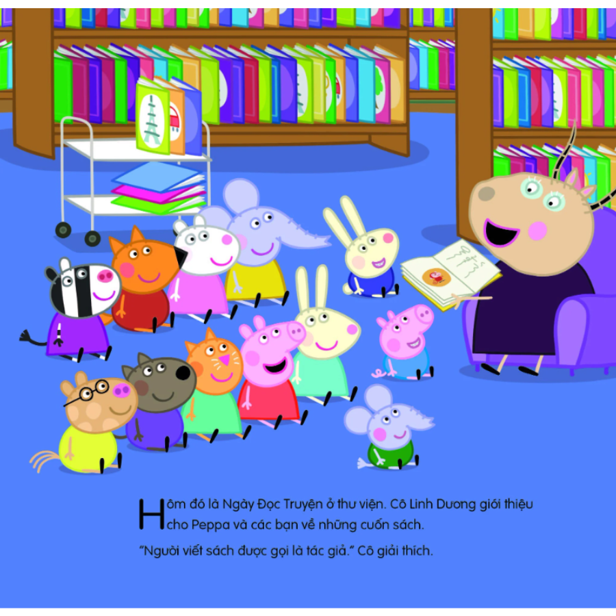 Thế Giới Của Peppa - Peppa Đến Nhà Sách