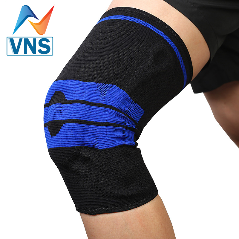 Băng Bảo Vệ Khớp Gối Thể Thao 360º VN017 | ATHLETE'S KNEE PROTECTOR ( 1 ĐÔI ). Phù hợp đá banh, chạy bộ, bóng chuyền, bóng rổ, cầu lông, leo núi, đạp xe, tập luyện thể hình, chấn thương đau nhức gối