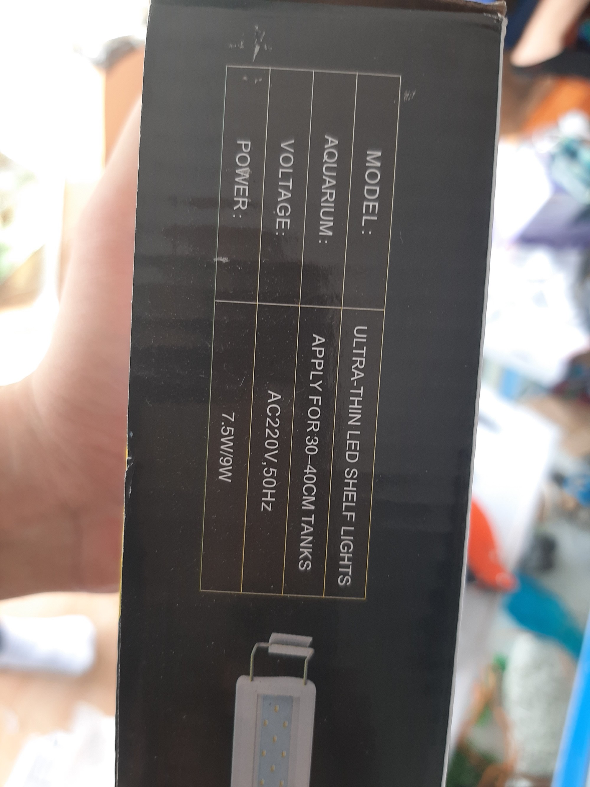 Đèn led S350 cho bể dài 35 cm