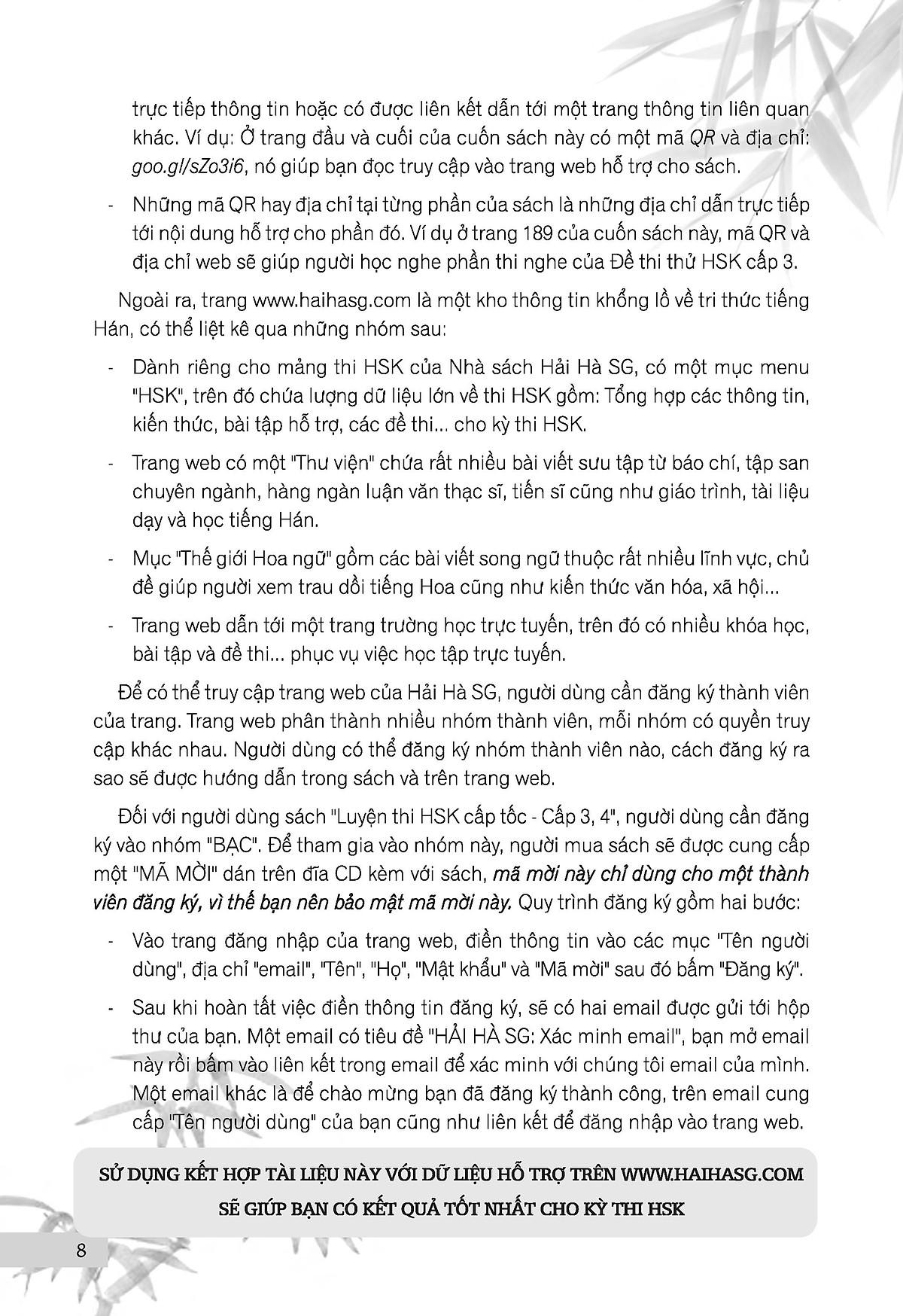 Luyện Thi HSK Cấp Tốc (Cấp 3-4) 2018 (Tặng kèm bookmark)