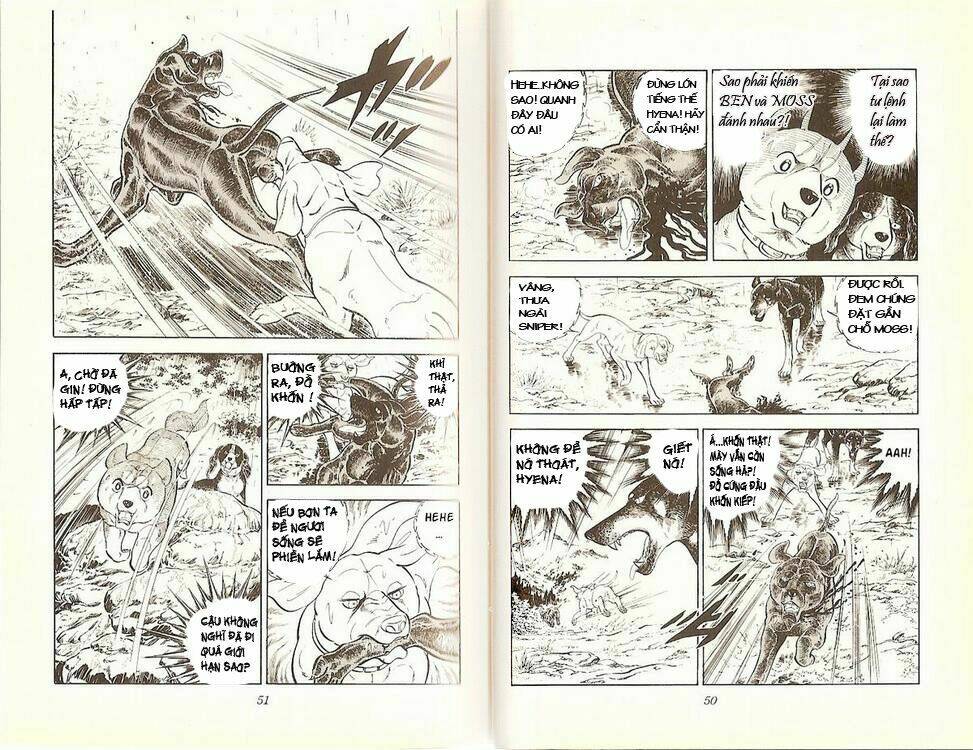 chú chó có nghĩa - ginga nagareboshi gin chapter 14 4