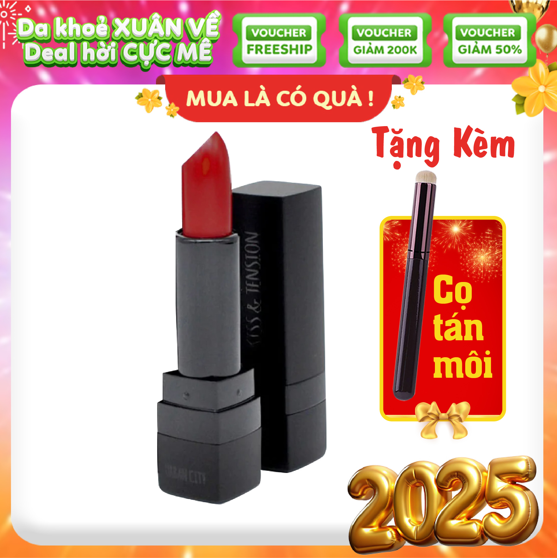 Son Thỏi Lebelage Kiss &amp; Tension Lipstick 3.5g - Sắc Màu Tinh Khôi