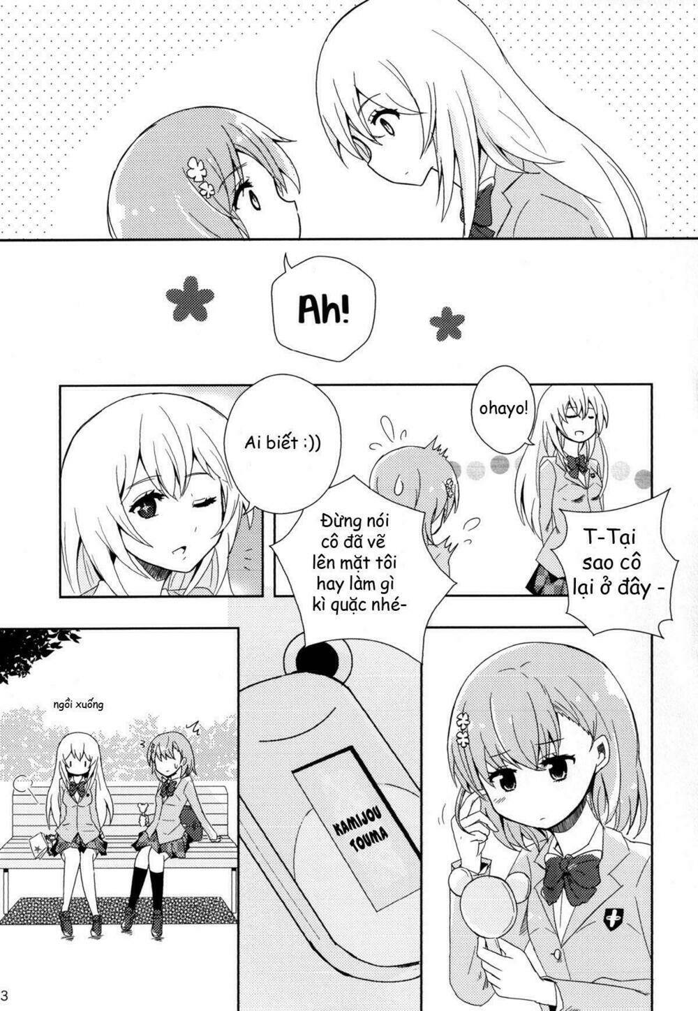 q & a (to aru kagaku no railgun doujinshi ) chapter 1 4