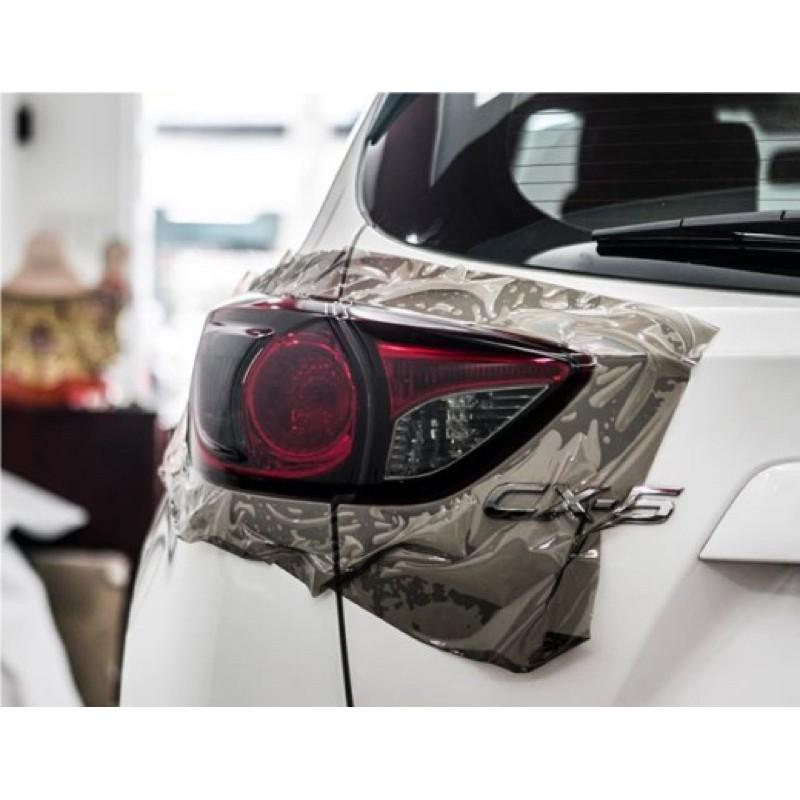 Decal film dán choá đèn ôtô, xe máy cao cấp 3 lớp.
