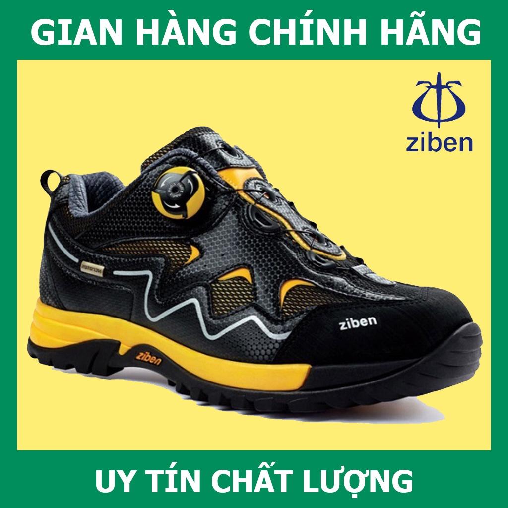 [Hàng Chính Hãng] Giày Bảo Hộ Hàn Quốc Ziben 142 Chống Dập Ngón, Chất Vải Sợi Thoáng Khí, Đế Chống Đâm Xuyên