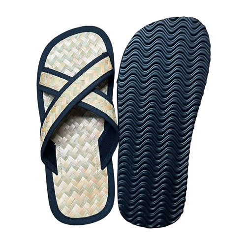 Dép cỏ bàng viền đen Hương Quế – DCQ-100