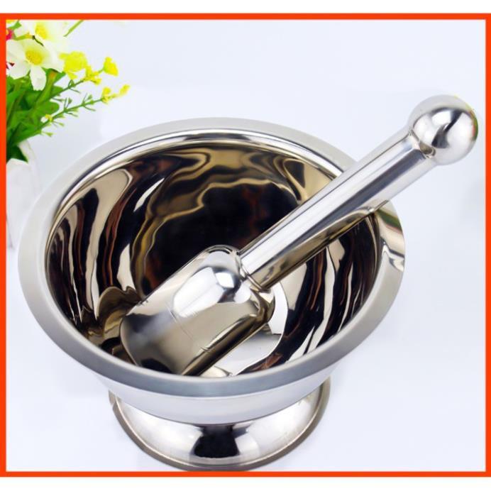 Bộ Cối Chày inox 304 - Siêu Tiện Dụng