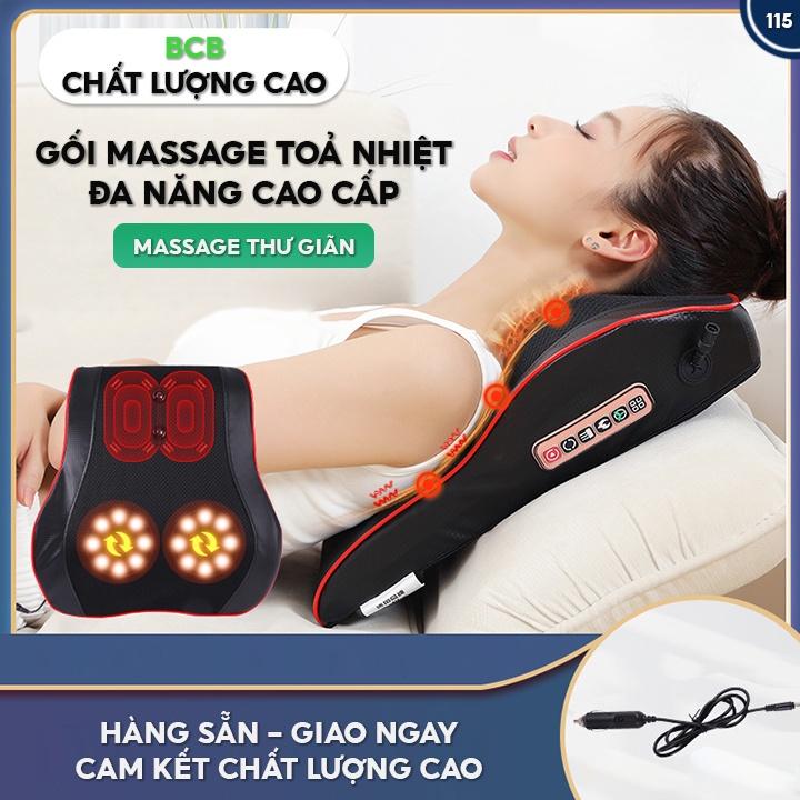 Gối Massage Vai Lưng Và Cổ Đa Năng Hiệu Quả Sử Dụng Được Trong Mọi Hoàn Cảnh 115
