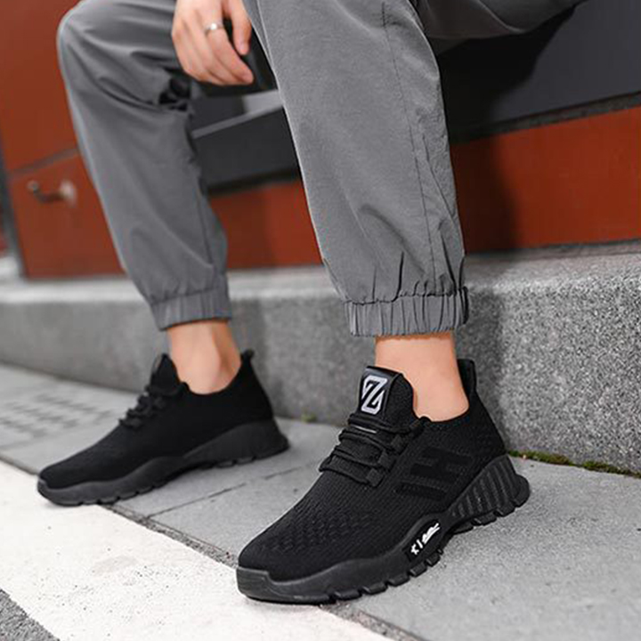 Giày Sneaker Nam ZM-26 Giày Thể Thao Nam Tăng Chiều Cao Đến 3cm Cá Tính Chính Hãng Size 39 - 44 Vải Mềm Thoáng Khí