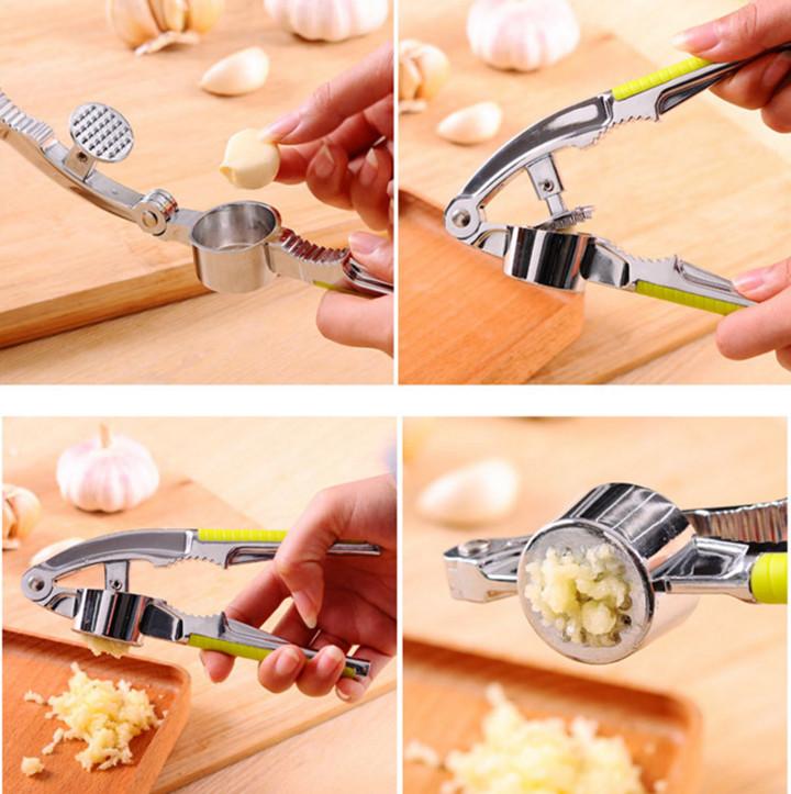 Dụng Cụ Dập Tỏi , Nghiền Tỏi , Ép Tỏi Bằng Inox - Giao Hàng Toàn Quốc