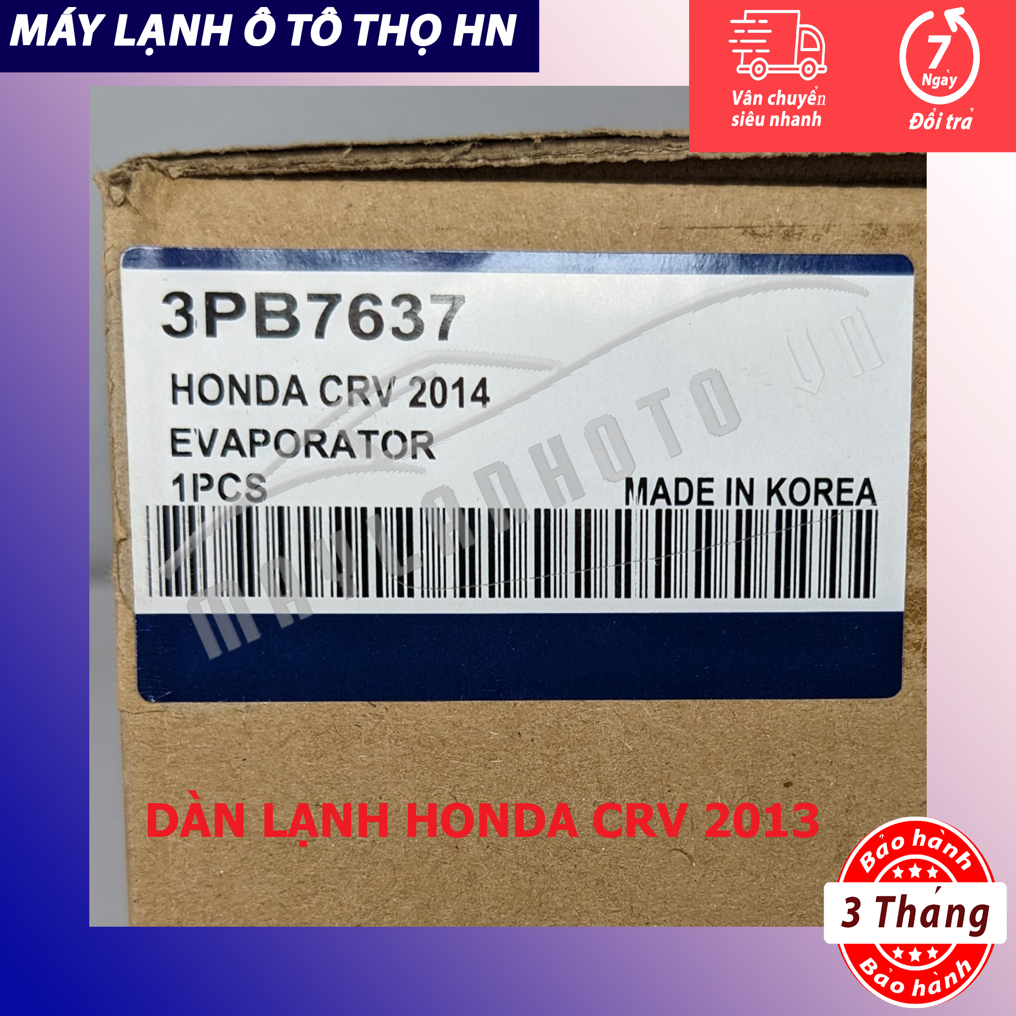 Dàn lạnh Honda CRV 2013 2014 2015 2016 Hàng xịn Thái Lan / Hàn Quốc 13 14 15 16