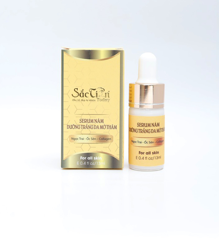 Serum nám dưỡng trắng mờ thâm 13ml Sắc Tiên Today