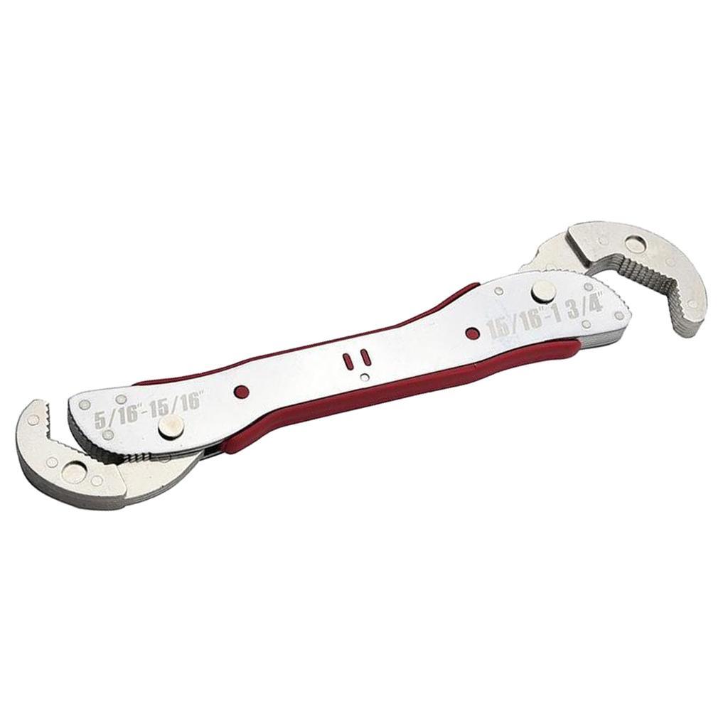 2 Pieces Magic Wrench Adjustable Multi Purpose Functional Universal Spanner