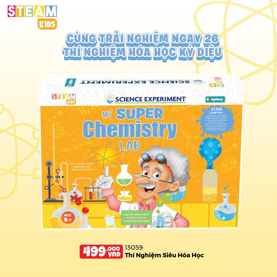 Đồ Chơi Thí Nghiệm 26 Trải Nghiệm Hóa Học Kỳ Diệu STEAM 13059