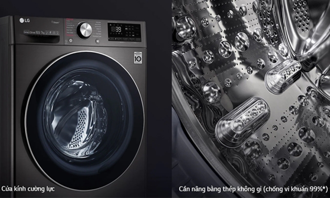 Máy giặt LG Inverter 11 kg FV1411S4P -
