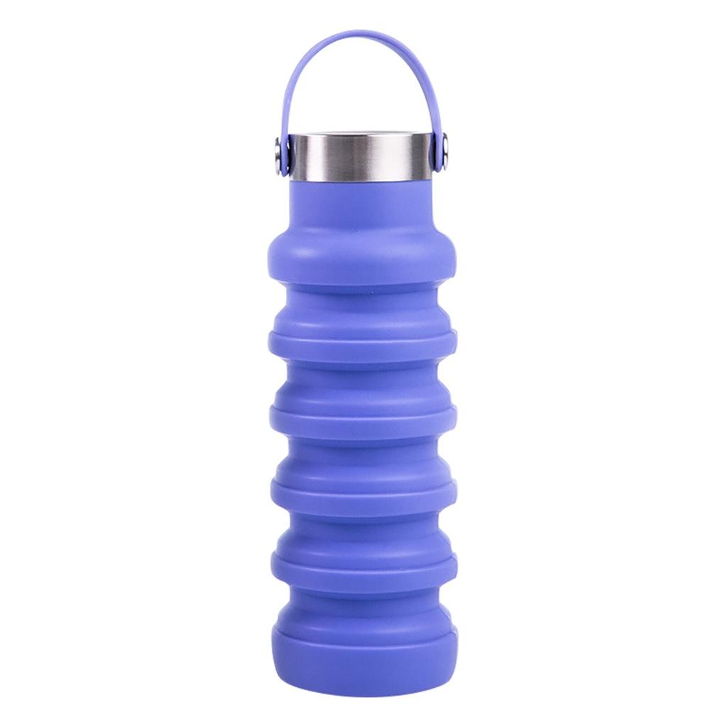 New Style Fashion Portable Silicone Folding Water Bottle Creative Outdoor Large-Capacity Folding Portable Sports Water Bottles