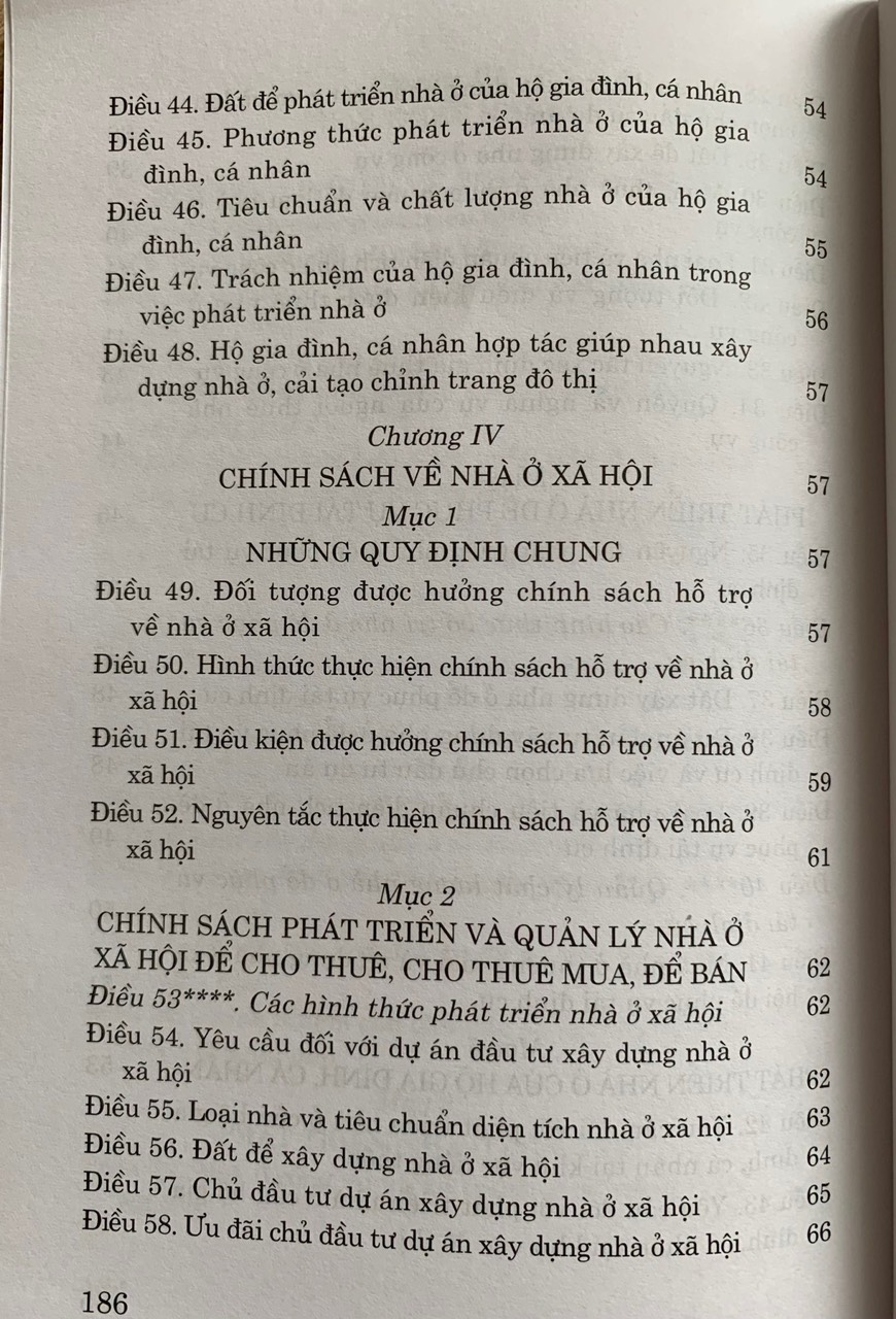 Luật Nhà Ở ( Hiện Hành ) ( Sửa Đổi, Bổ Sung Năm 2019, 2020, 2022 ) 