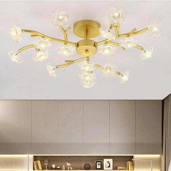 Đèn chùm HEADER 3 màu ánh sáng hiện đại - kèm bóng LED chuyên dụng