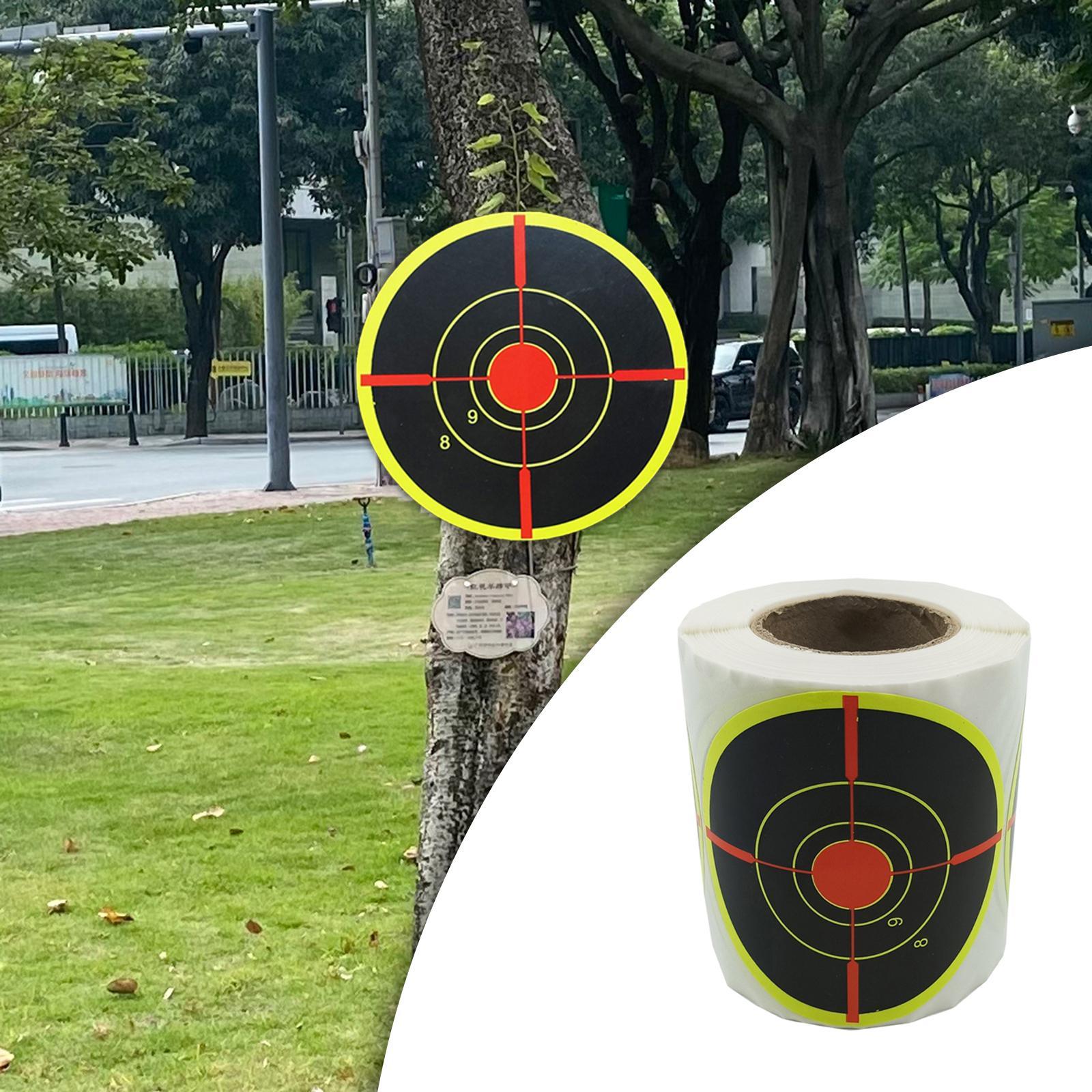 200 Pieces Adhesive Shooting Targets Reactive Splatter - Target Dots - for BB Gun