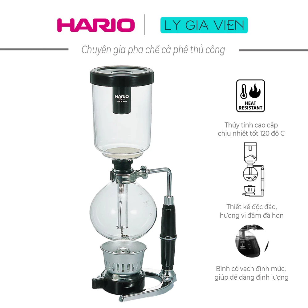 Bình Pha Cà Phê Siphon Hario Syphon Technica