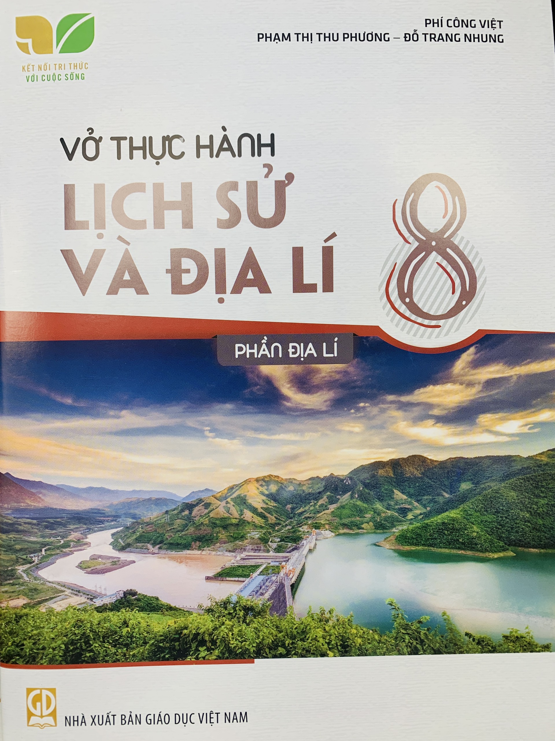 Combo 2 cuốn Vở thực hành Lịch sử và Địa lí lớp 8 (Kết nối tri thức với cuộc sống)