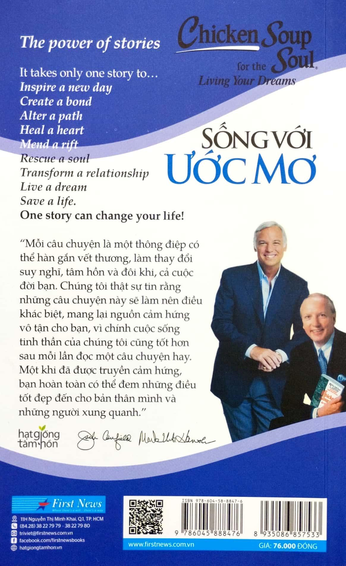 Chicken Soup For The Soul 13 - Sống Với Ước Mơ - Song Ngữ Anh-Việt